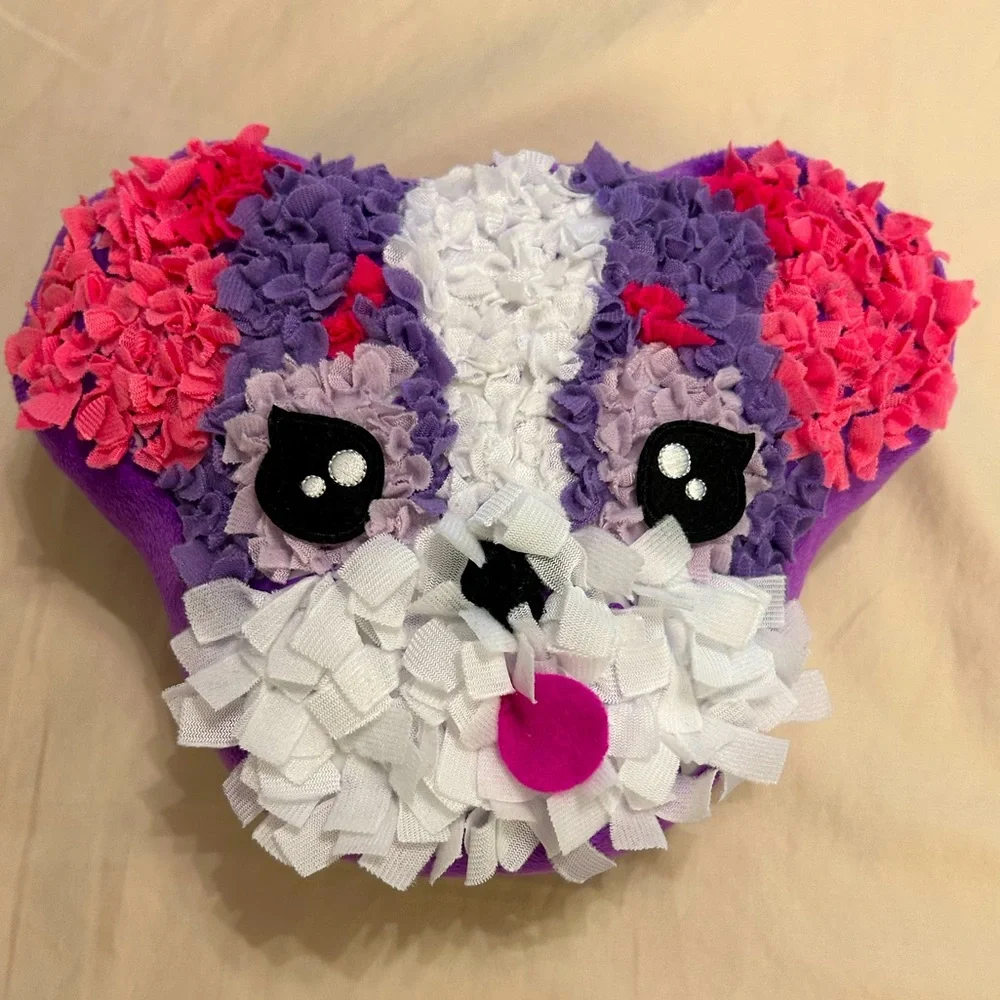 Puppy Dog Face 10x 8 Pillow Plush by Plush Craft - Picture 1 of 3